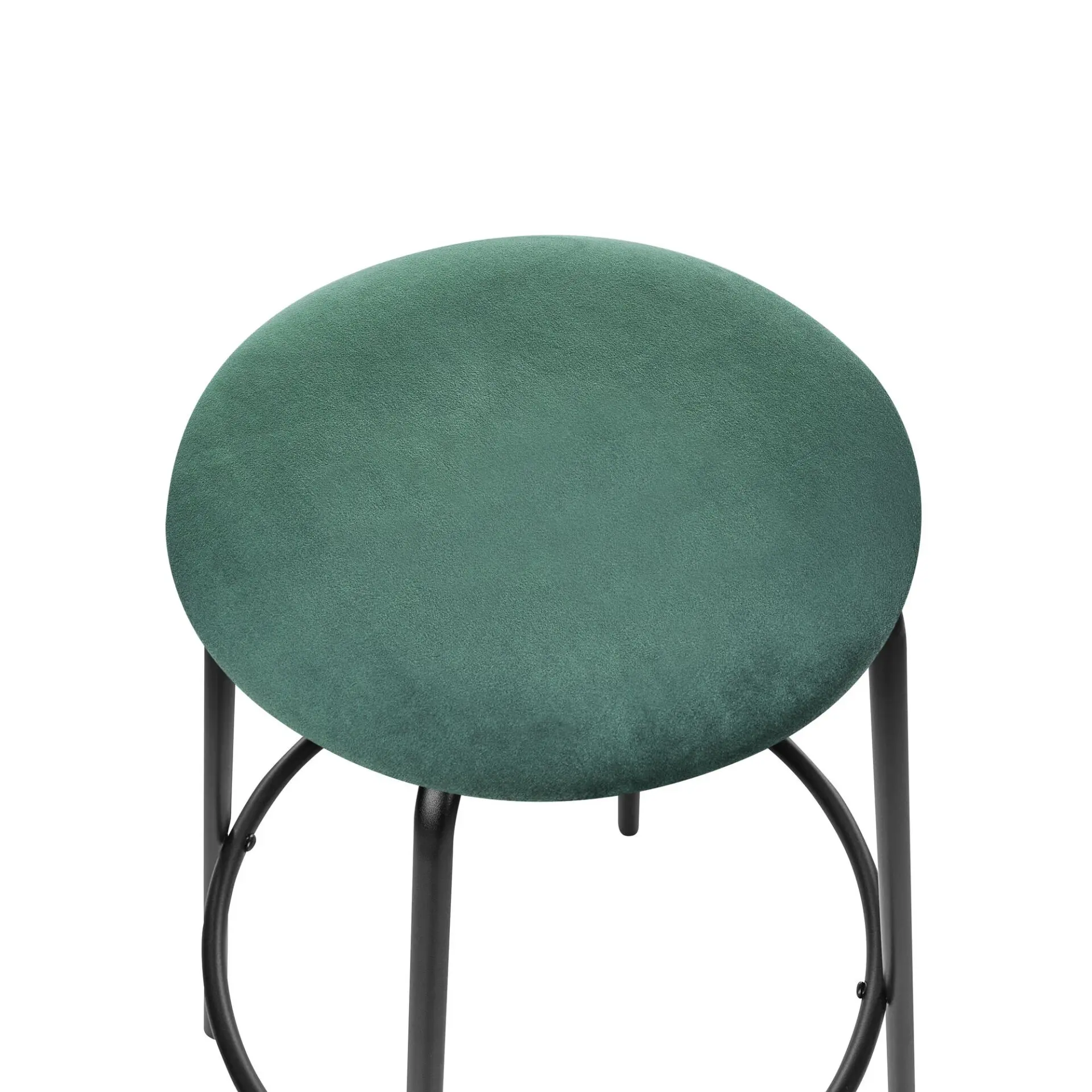 SGABELLO VELLUTO VERDE SCORE Tinkee - Main Image