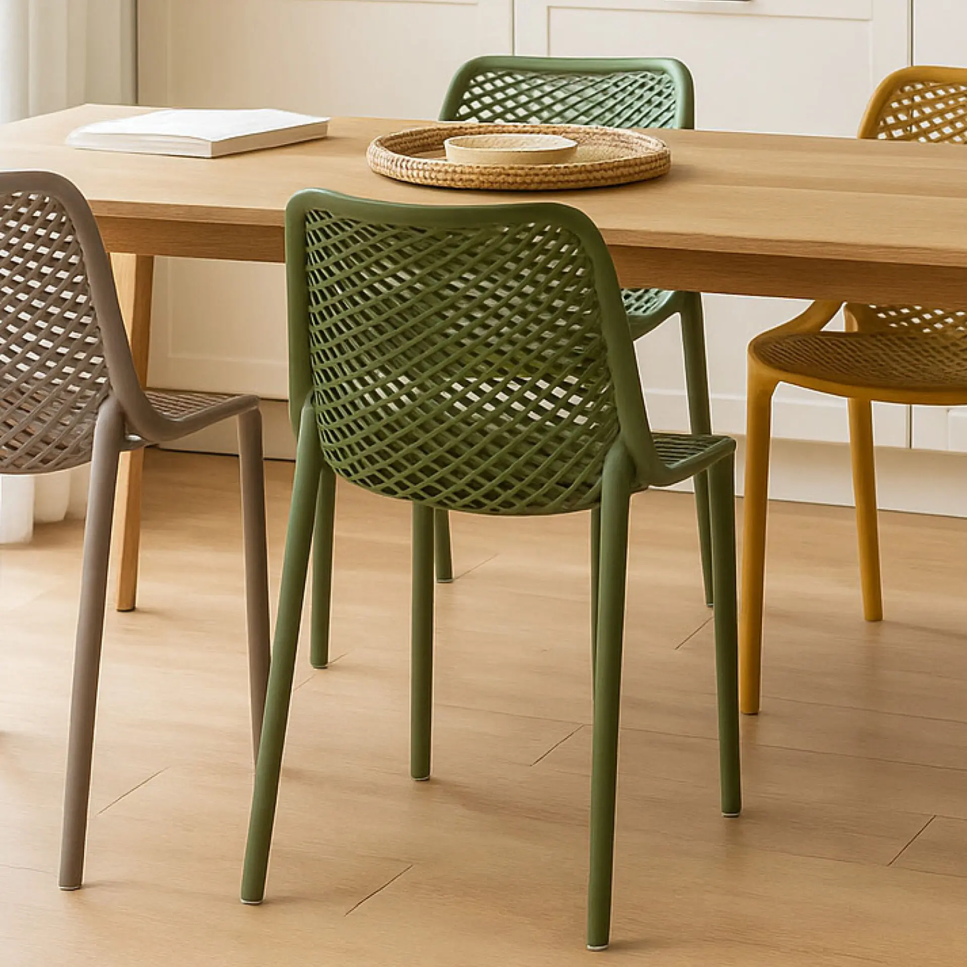 SEDIA BRAGA PLUS VERDE OLIVA Tinkee